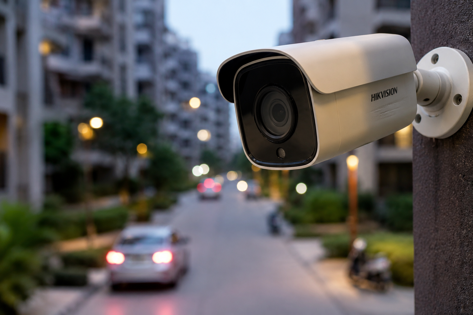 Professional CCTV camera installation